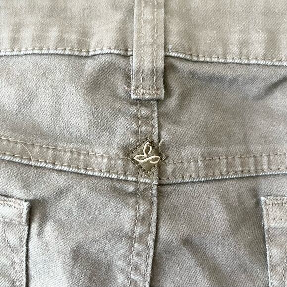 Prana Kayla Jeans Straight Slim Leg Mid Rise Women’s size 12 Dark Blue - Picture 5 of 8